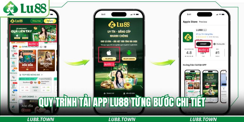 Quy trình tải app Lu88 từng bước chi tiết